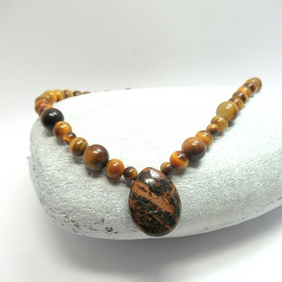 Tiger's Eye necklace - Picture 7 of 13